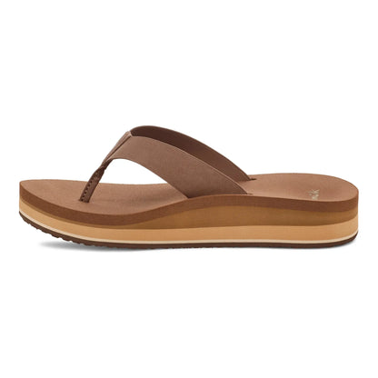 Women's Sanuk Highland St Sandal 1137850-BRN - Crazy House Western Wear