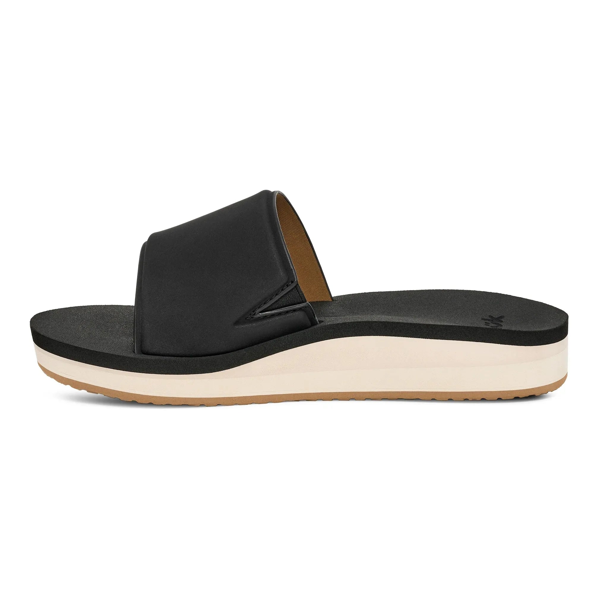Women's Sanuk Highland Slide 1167131-BLK - Crazy House Western Wear