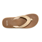 Men's Sanuk Champagne Yogo Mat II Metallic Flip Flops 1169730-CHMP