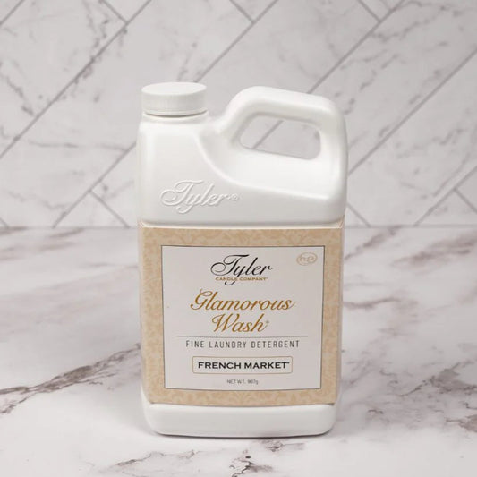 Tyler Candle Company 32 oz. Glamorous Wash Laundry Detergent - French Market