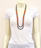 Isac Women's 29" Western Bead 2-strand Necklace 