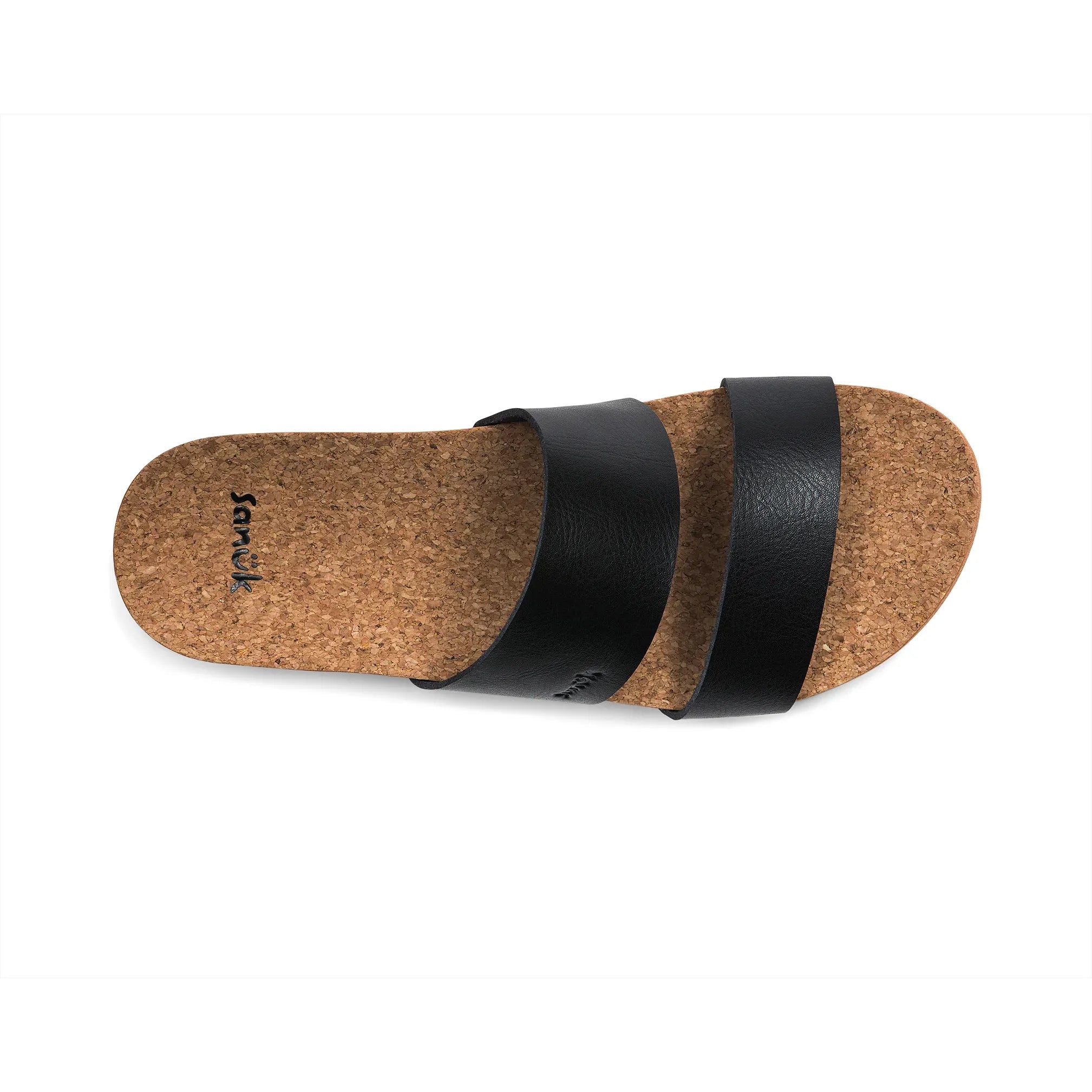 Women's Sanuk Black Alt-Itude Platform Slip on Sandals 1234571-BLK