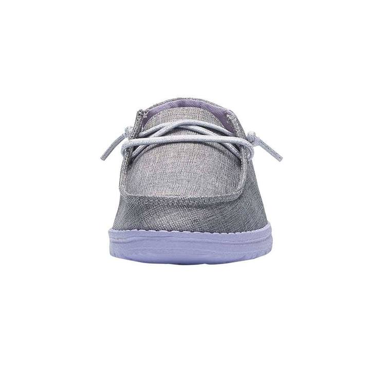 Girl's Hey Dude Wendy Sparkling Grey Lilac 130123166
