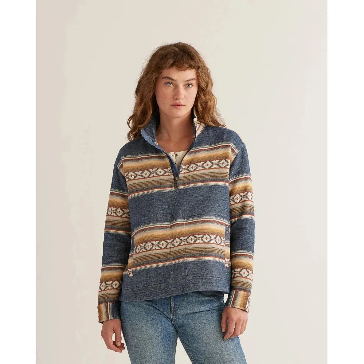 Pendleton Yaquina Double Soft Half-Zip Pullover - Crazy House Western Wear