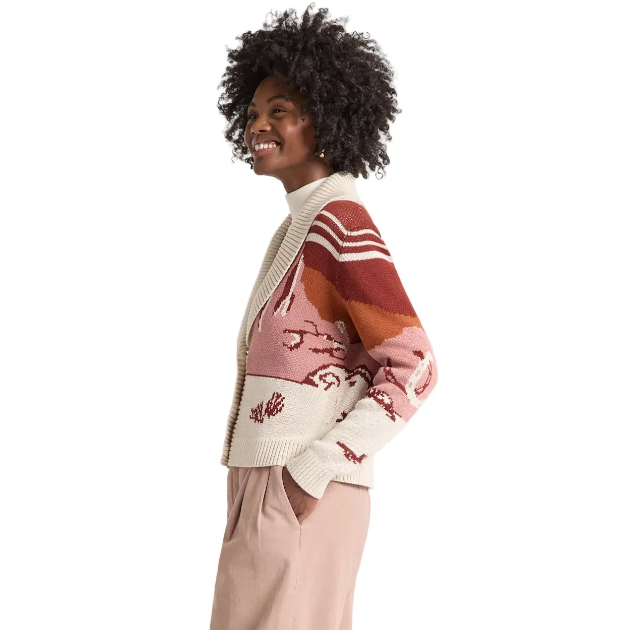 Women's Pendleton Western Scenic Cotton Cardigan TC631-87439