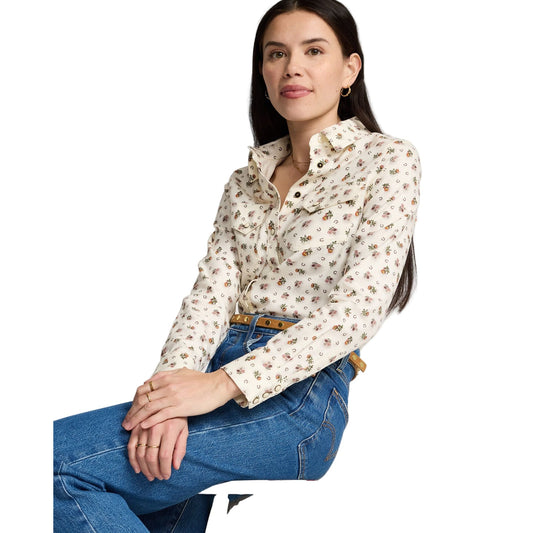 Women's Pendleton Floral Cotton Twill Gambler Shirt TM622-84001