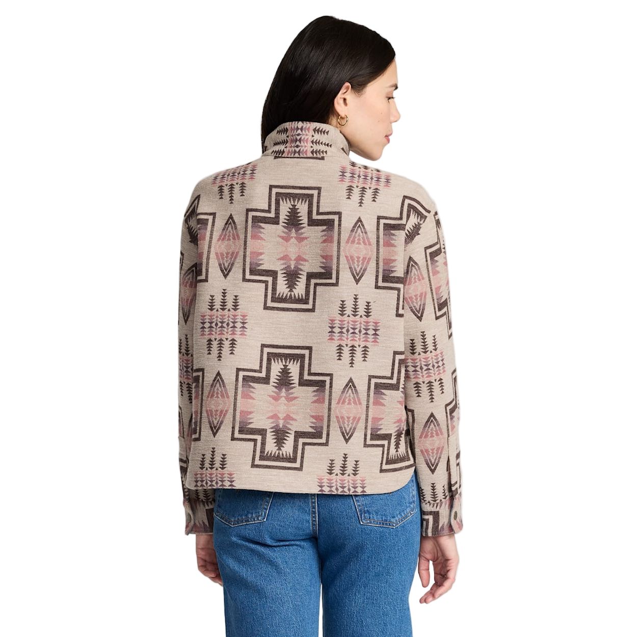 Women's Pendleton Harding Cotton Chamois Half-zip Pullover TM635-69979