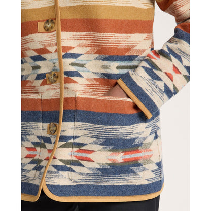 Women's Pendleton Wyeth Falls Reversible Wool Coat TE371-16154