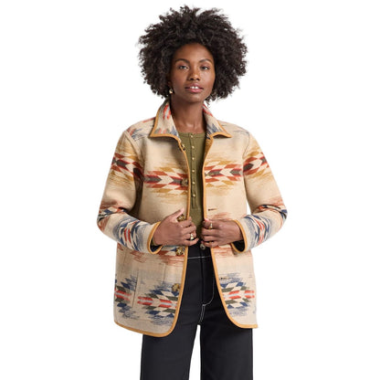Women's Pendleton Wyeth Falls Reversible Wool Coat TE371-16154