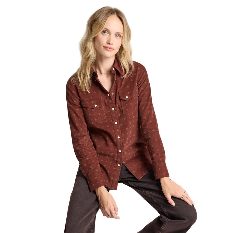 Women's Pendleton Corduroy Gambler Shirt TM624-84002