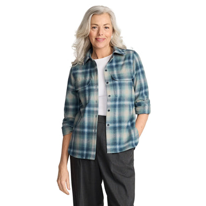 Women's Pendleton Plaid Board Shirt TM616-32740