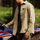 Men's Marsh Wear Delano Slate Green Shacket 