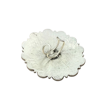 Women's Isac Very-big Navajo White Turquoise Adjustable Ring 