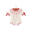 Girl's Valentines Day Polka dot Onesie 