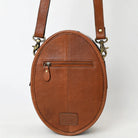 Women's American Darling Round Canteen Crossbody Genuine Leather Bag ADBGA598