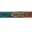Women's American Darling Green Suede Western Belt ADBLF333