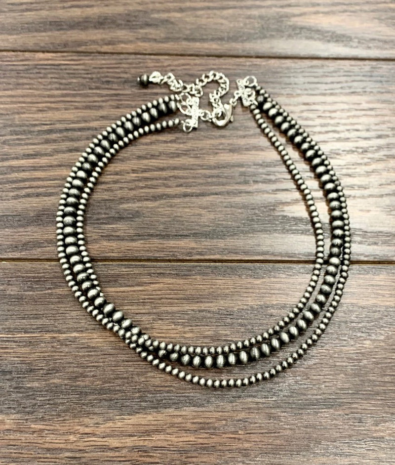 Women's Isac 18" Western Bead Strand Necklace 734818