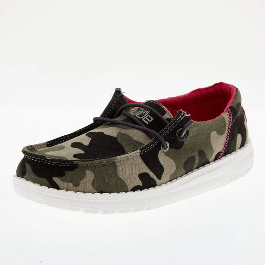 Girl's Hey Dude Wendy Funk Camo 130123399