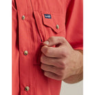 Men's Wrangler® Performance Short Sleeve Shirt - Classic Fit 112344571 - Crazy House Western Wear
