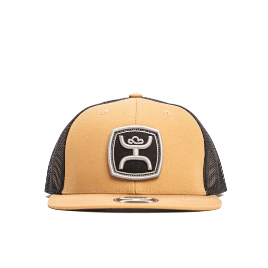 Men's Hooey Tan and Black Snapback Cap 2324T-TNBK