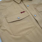 Men's SanJac Khaki Long Sleeve Snap Up COAHUILA-L/S-TAN - Crazy House Western Wear