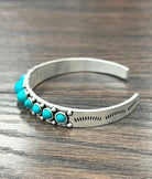 Isac Women's Western Turquoise Cuff Bracelet 