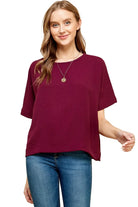 Women's Oversized Cropped Tee