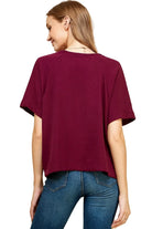 Women's Oversized Cropped Tee