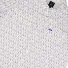 Men's SanJac Short Sleeve Lone Star Bloom Performance Pearl Snap Shirt COA-SS-BLBON