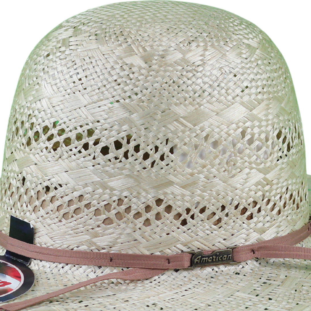 American Hat Company 1804 4.25" Straw Hat