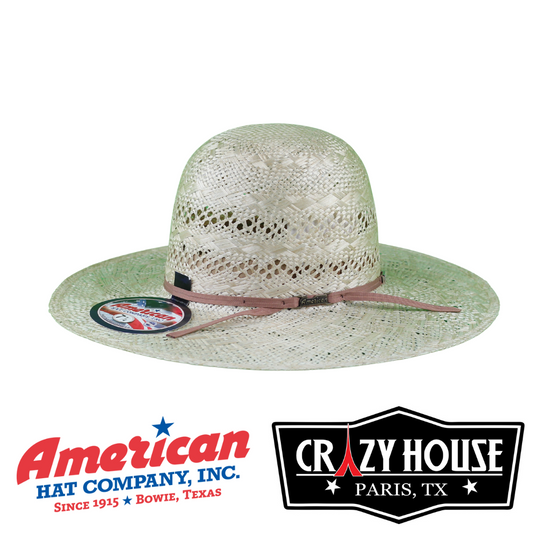 American Hat Company 1804 4.25" Straw Hat