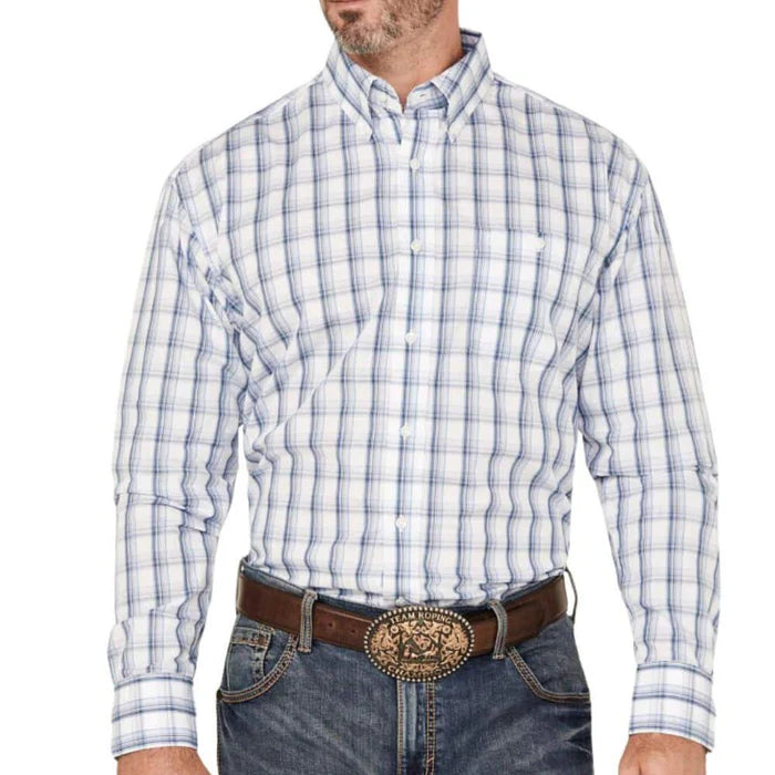 Men's Wrangler® Classics Long Sleeve Shirt - Relaxed Fit 112352416 - Crazy House Western Wear