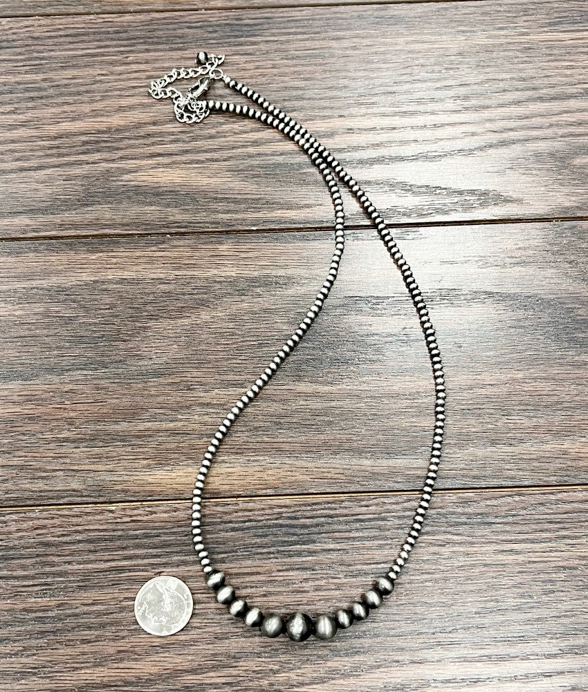 Isac Women's 26" Western Bead Necklace 