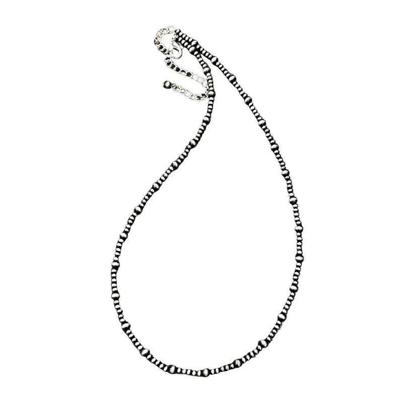 Women's Isac Handmade Navajo Bead Necklace 