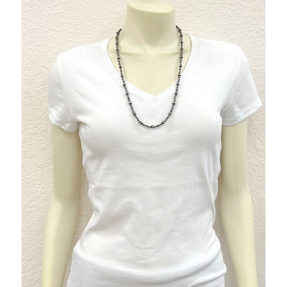 Women's Isac Handmade Navajo Bead Necklace 