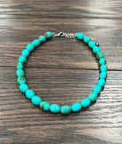 Isac Women's 15" 14mm Oval Bead Necklace 