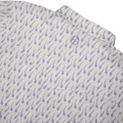 Men's SanJac Short Sleeve Lone Star Bloom Performance Pearl Snap Shirt COA-SS-BLBON