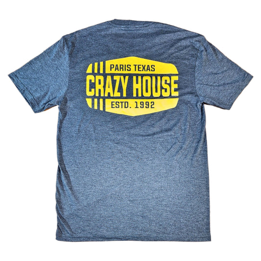 Crazy House Caddy Hexagon Logo T-Shirt - Crazy House Western Wear