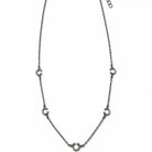 Women's West & Co 18k Gold Plated Horseshoe Charm Necklace WC-N37WG