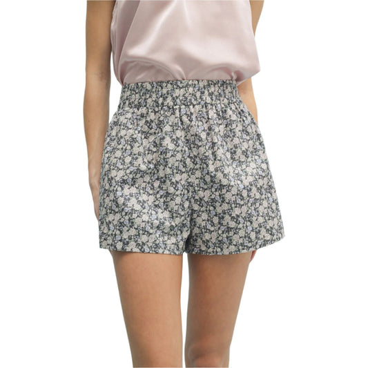 Women's Floral Shorts WL25-10215