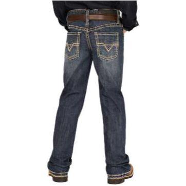 Rock and Roll Denim Boys' Bootcut Stretch Jeans