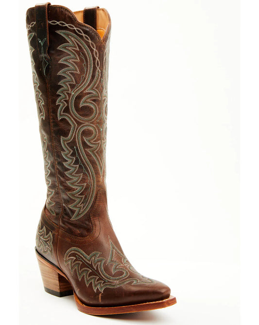 Women's Durango Crush Tall Brown Western Boots DRD0494