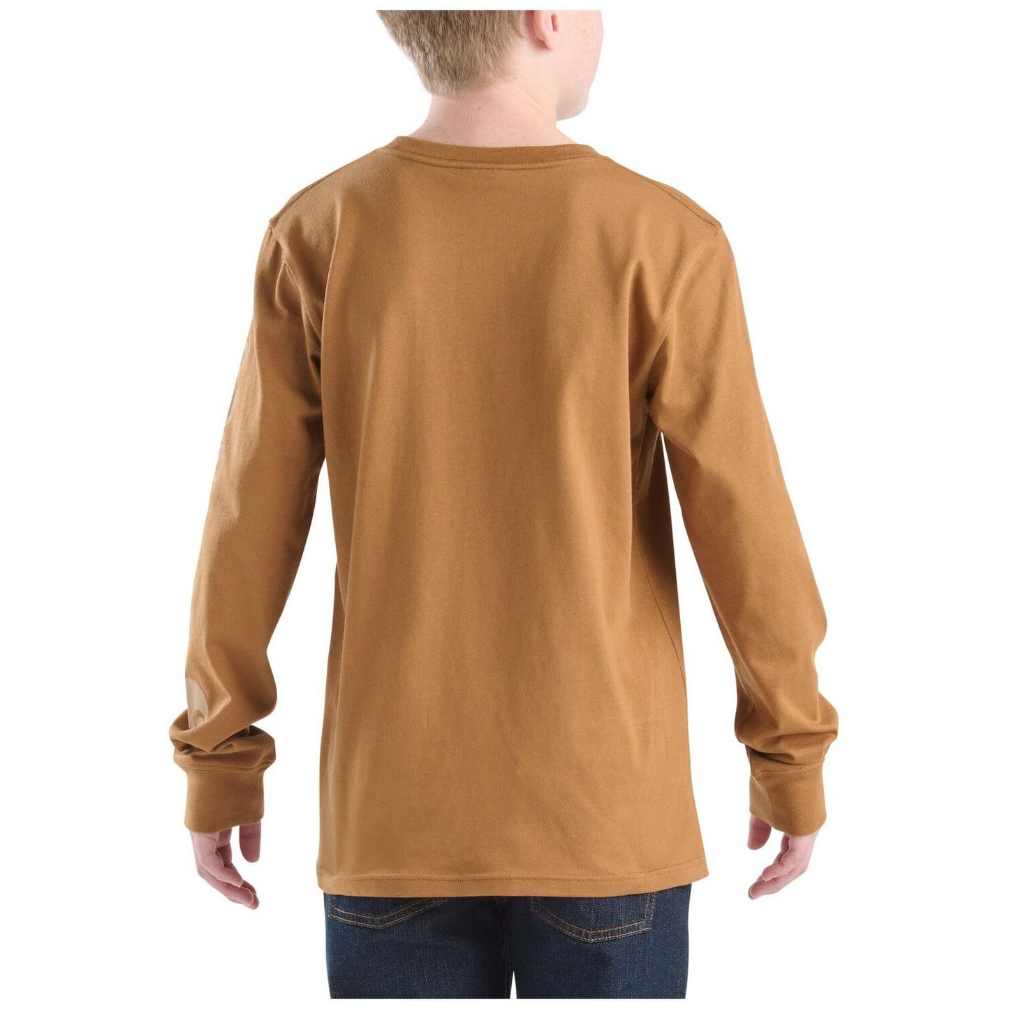 Boy's Carhartt Long Sleeve Graphic Pocket T-shirt CA6746-D15