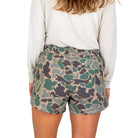 Women's Marsh Wear Green Mallard Camo Fulton Volley Shorts WWS5002-GMC