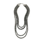 Women's Isac 32" Long Handmade Navajo Bead Necklace