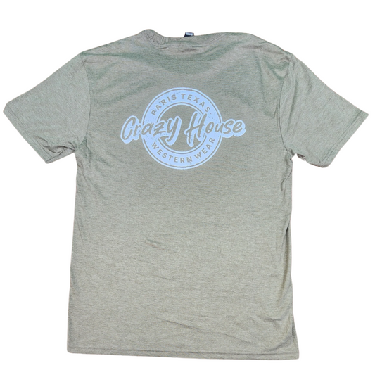 Crazy House Circle Logo T-Shirt - Crazy House Western Wear