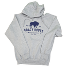 Crazy House Buffalo Logo Hoodie PC78H-ATH.HTR-46143 - Crazy House Western Wear