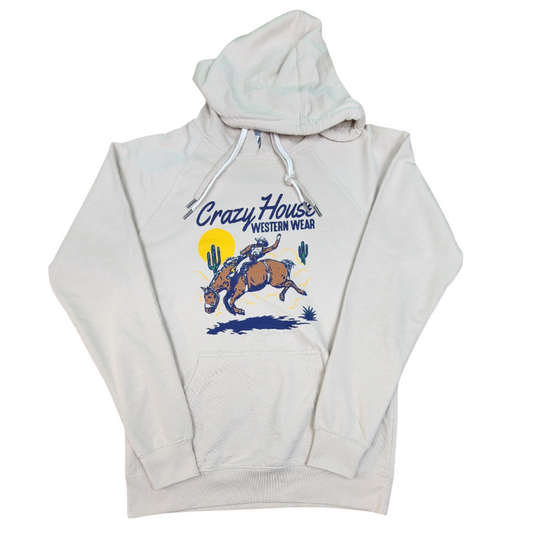 Crazy House Bucking Bronc Hoodie - Crazy House Western Wear