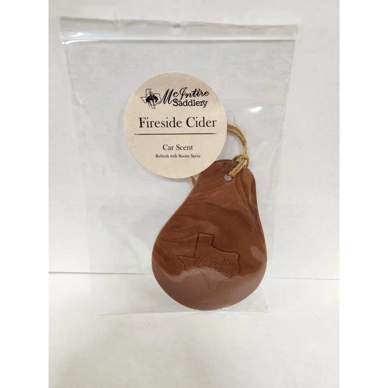 McIntire Saddlery Fireside Cider Car Scent 