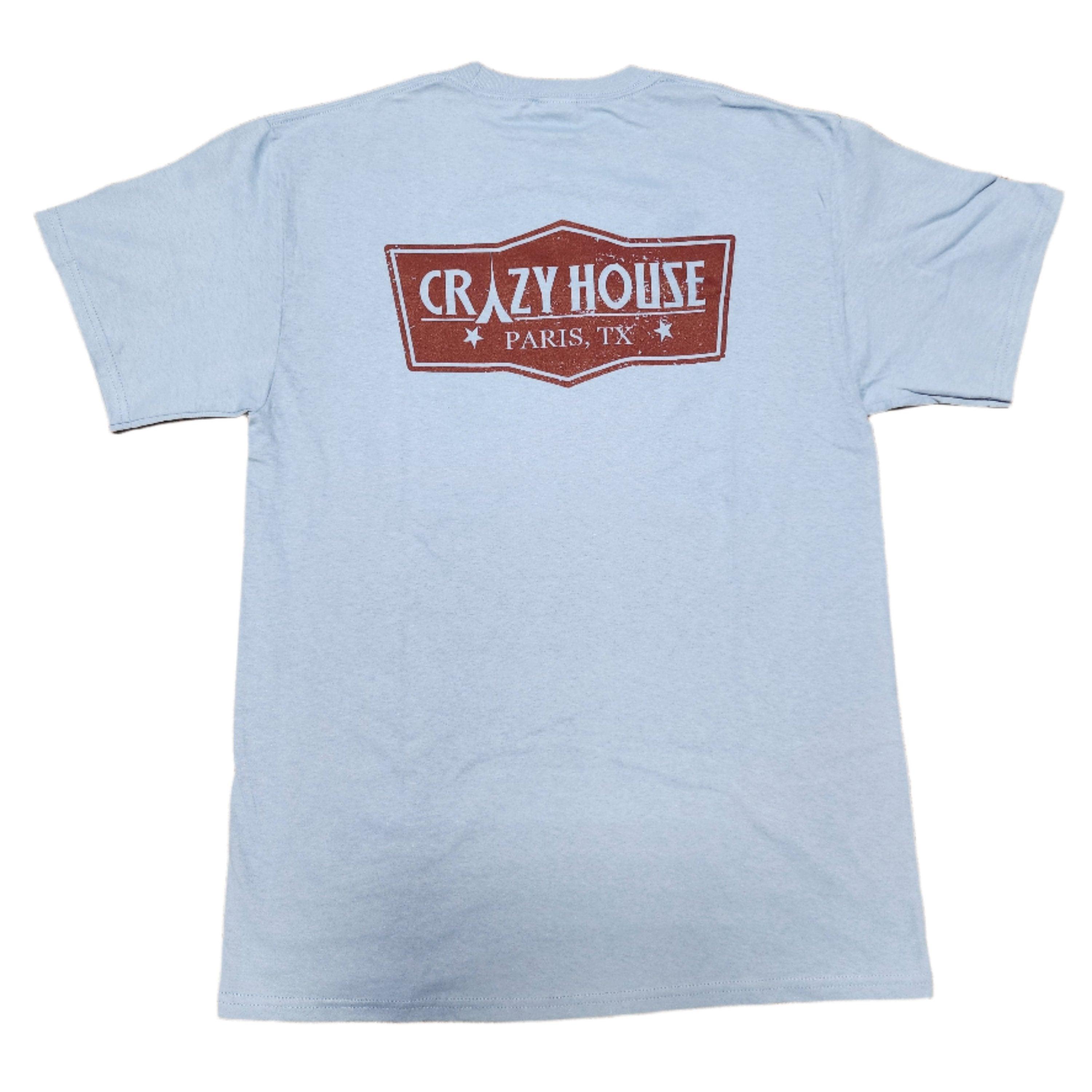 Crazy House Original T-Shirt CH6313TUNBLU - Crazy House Western Wear